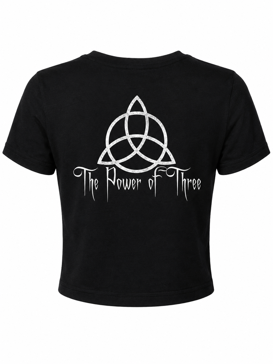 The Power of Three - Baby Crop Tee
