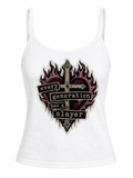 every generation has a SLAYER - white cami top