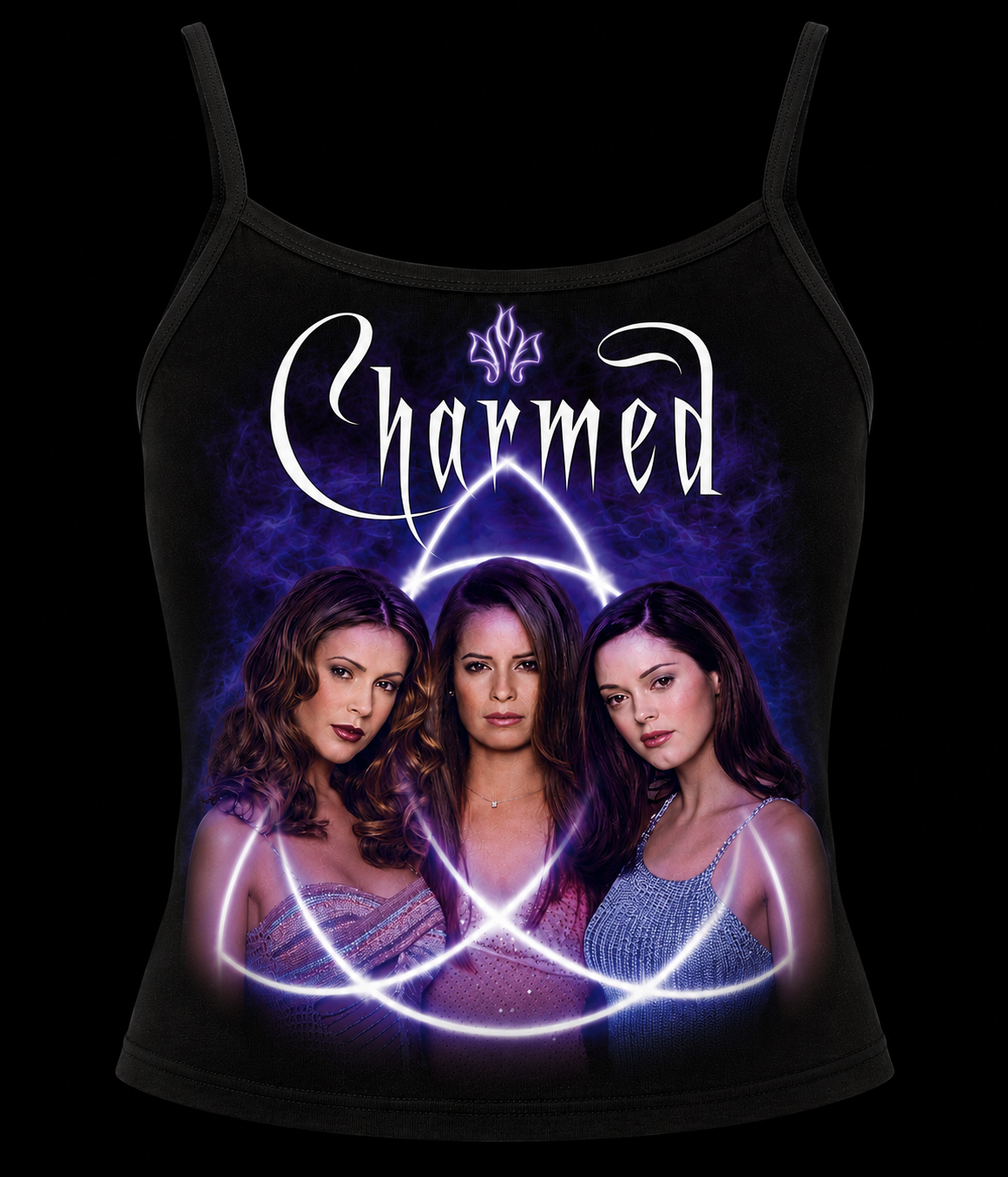 Charmed Again - Black Cami Top