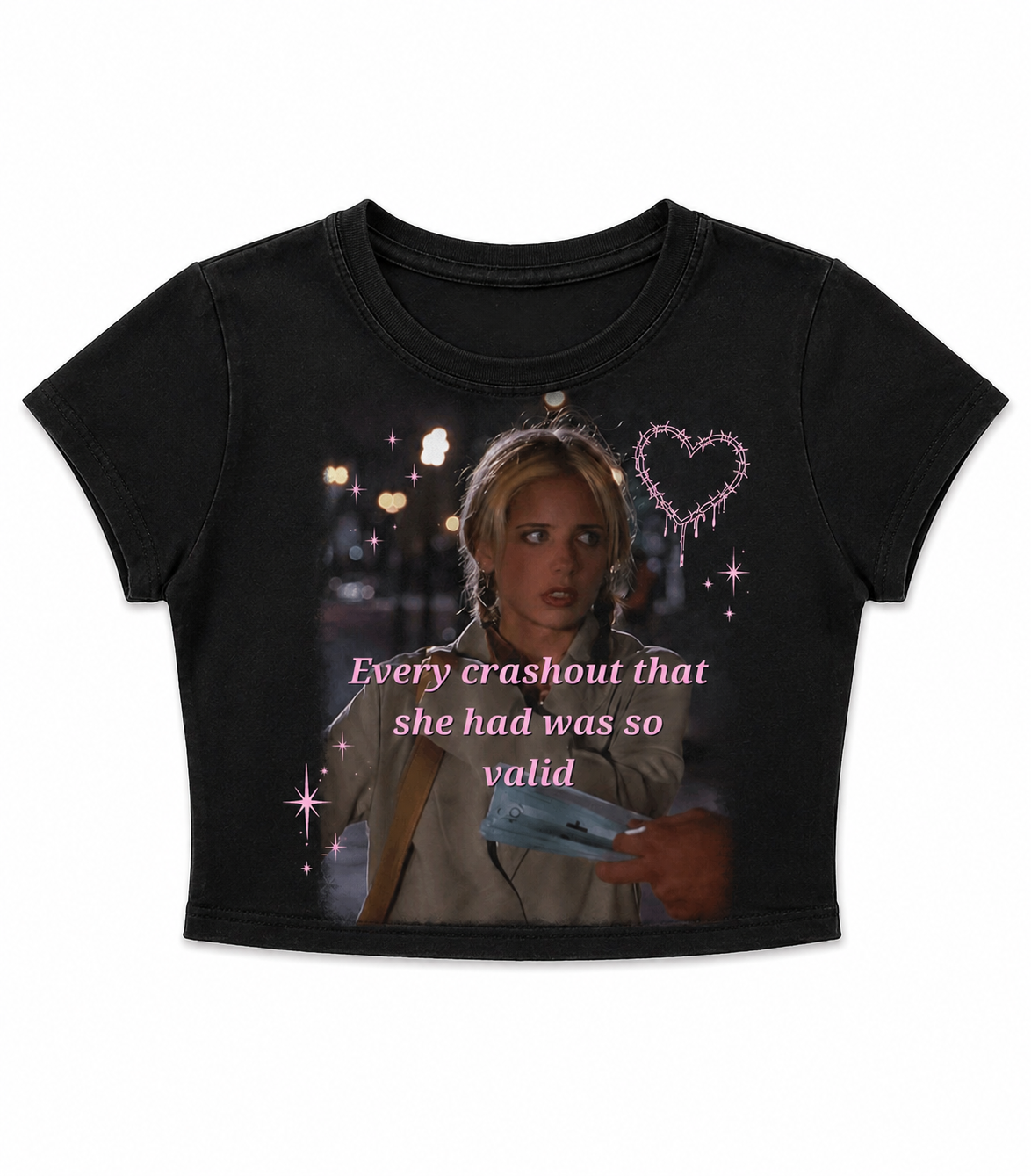 Crash Out Baby Graphic Tee