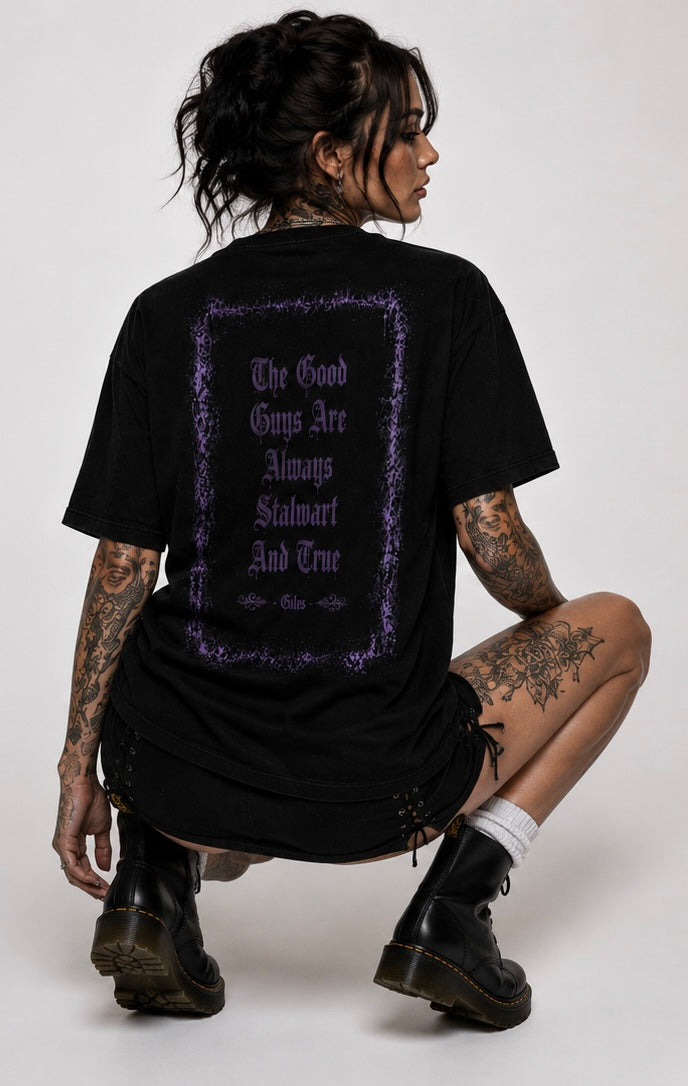 Watcher & Slayer - Graphic Oversized Tee