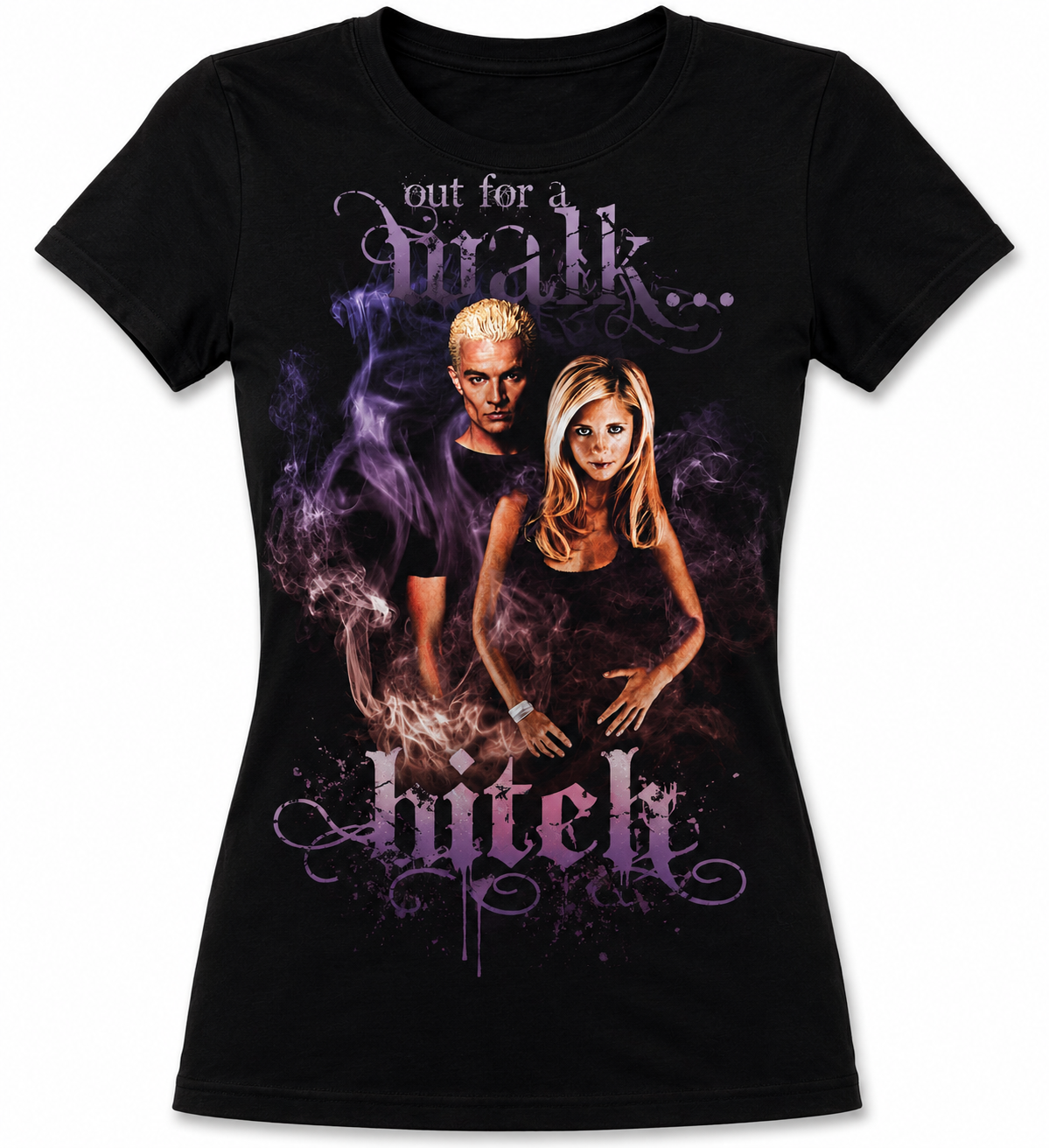 Out For A Walk B!tch - graphic tee