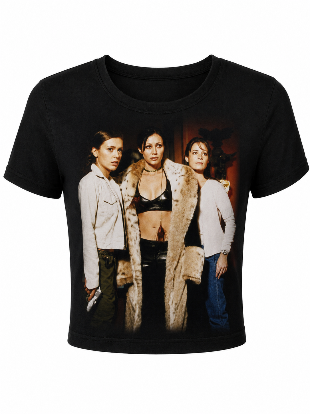 The Power of Three - Baby Crop Tee