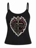 every generation has a SLAYER - black cami top